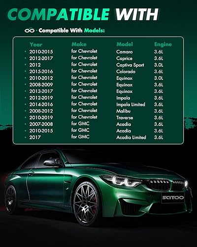 Vista 1206 de SCITOO 1 bobinas de encendido con 4 bujías de iridio para Chevrolet 2011-2015 Cruze 1.4L 2016 Cruze Limited 1.4L 2012-2020 Sonic 1.4L 2013-2021 Trax