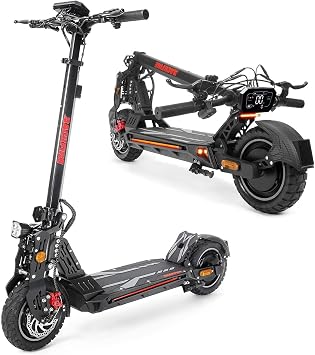 BACKFIRE M8 Electric Scooter for Adults with Local Service Center Dual Motors 1600W*2 Anti-Theft 72km Range Folding E-Scooter