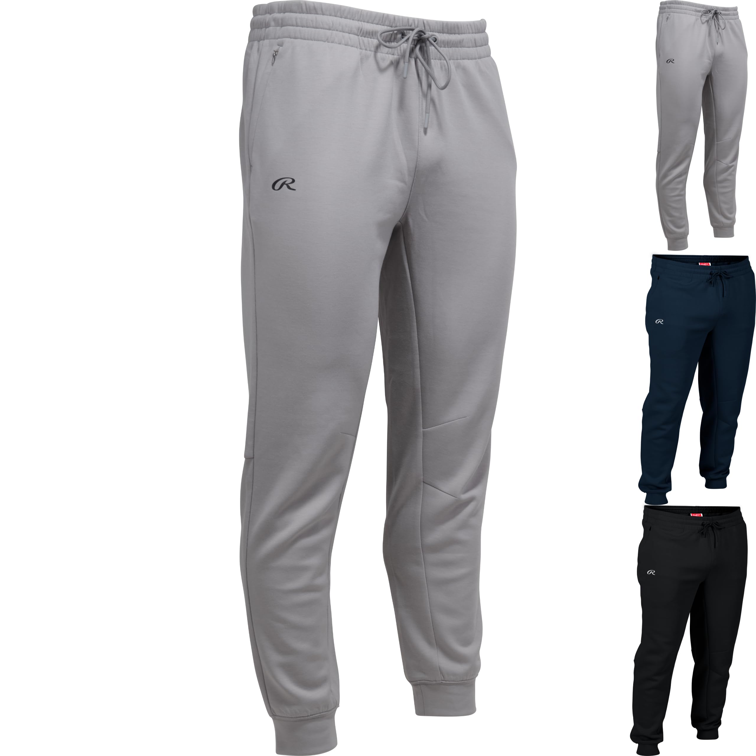 Rawlings Mens Rawlings | Men's Fleece Training Jogger Pants | Multiple Sizes & Colors