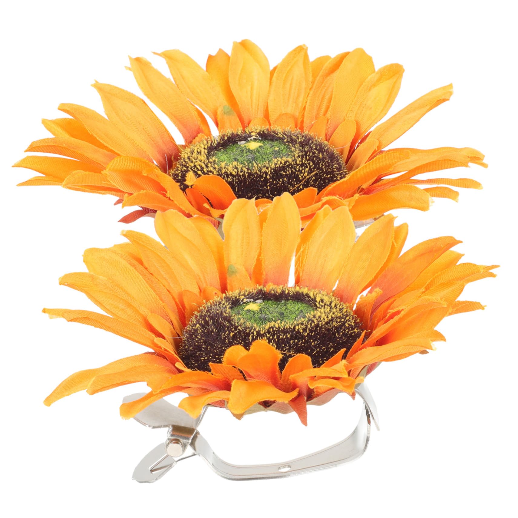 MAGICLULU 8stücke Vorhang Raffhalter Im Sonnenblumen-Design Dekorative Vorhangklammern Zur Einfachen Befestigung Von Gardinen Für Wohn Und Schlafzimmer