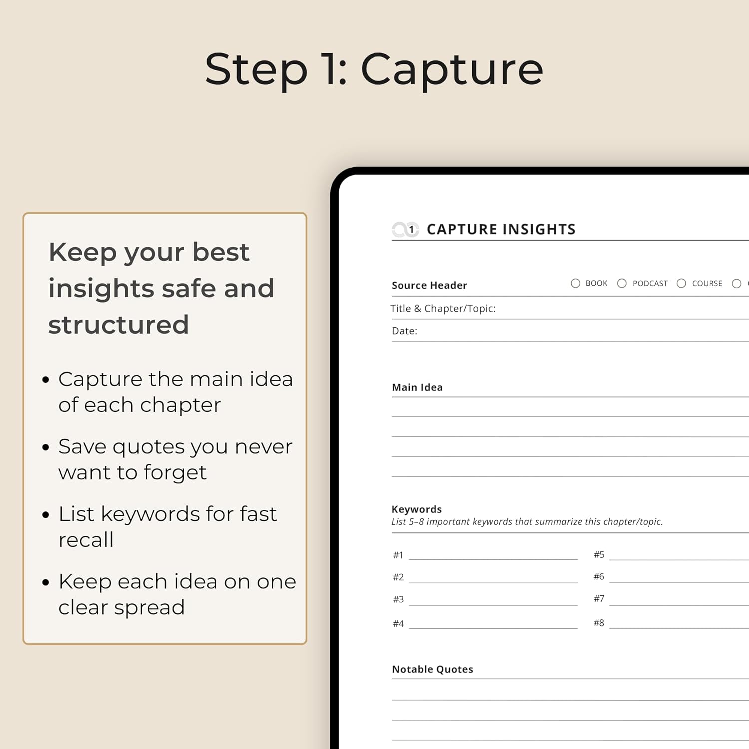 Mooz Impact Journal – Execution System for Entrepreneurs | Capture Insights, Reflect Clearly, Act Consistently | Premium Hardcover, 200 GSM Paper