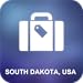 South Dakota, Stati Uniti d'America Mappa