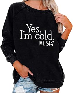 TURWXGSO Women Womens Sweatshirts Hoodies Fleece Crewneck Oversized Pullover Casual Long Sleeve Loose T-Shirt Letter Print Comfy Outfits Ladies Autumn Clothes 2023 Round Neck Tops