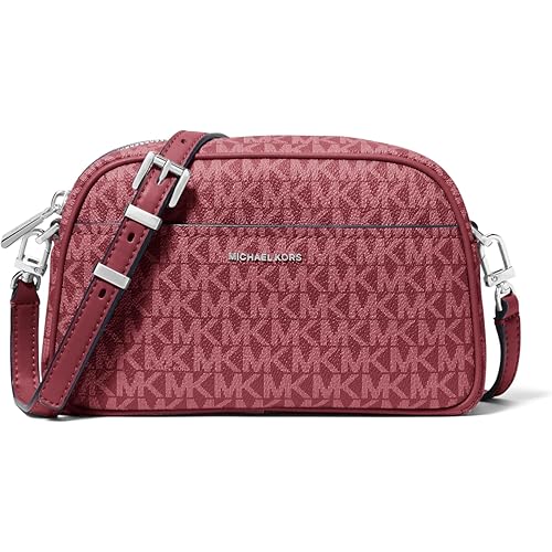 Michael Kors womens Jet Set Small Camera Crossbody Bag