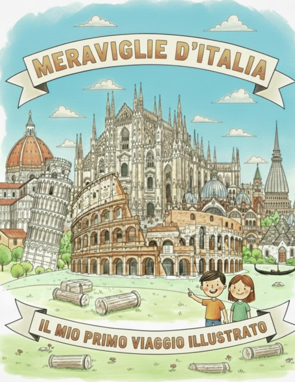 Meraviglie d’Italia: Il mio primo libro illustrato