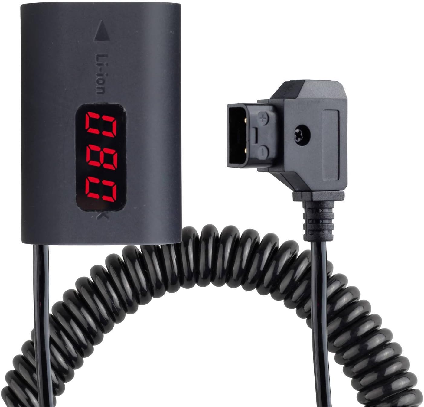 D-Tap to LP-E6 dummy battery power cable for SmallHD monitors