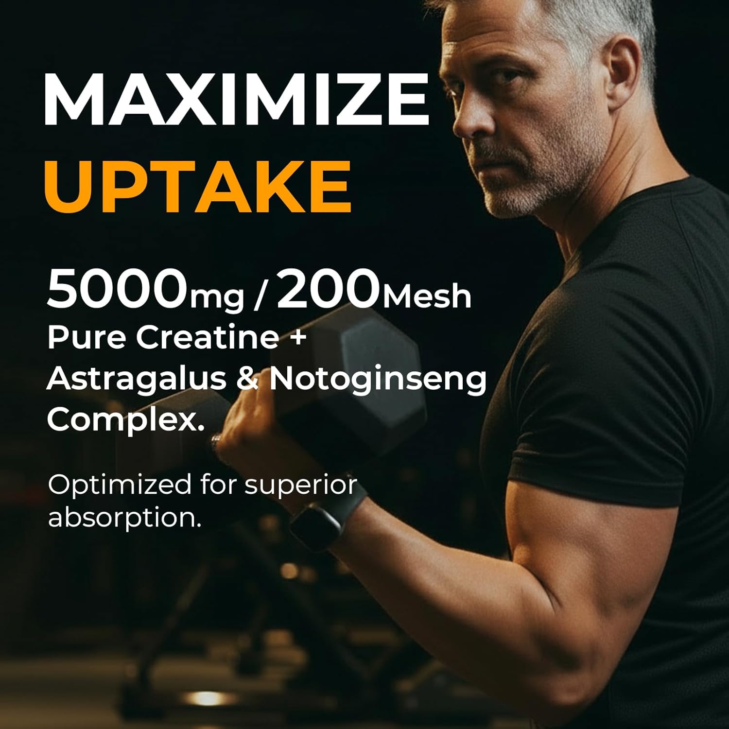 Micronized Creatine Monohydrate Chewable Tablets, 5,000mg Per Serving, Sugar Free, Vegan, Japanese Yuzu Flavor, 120 Count