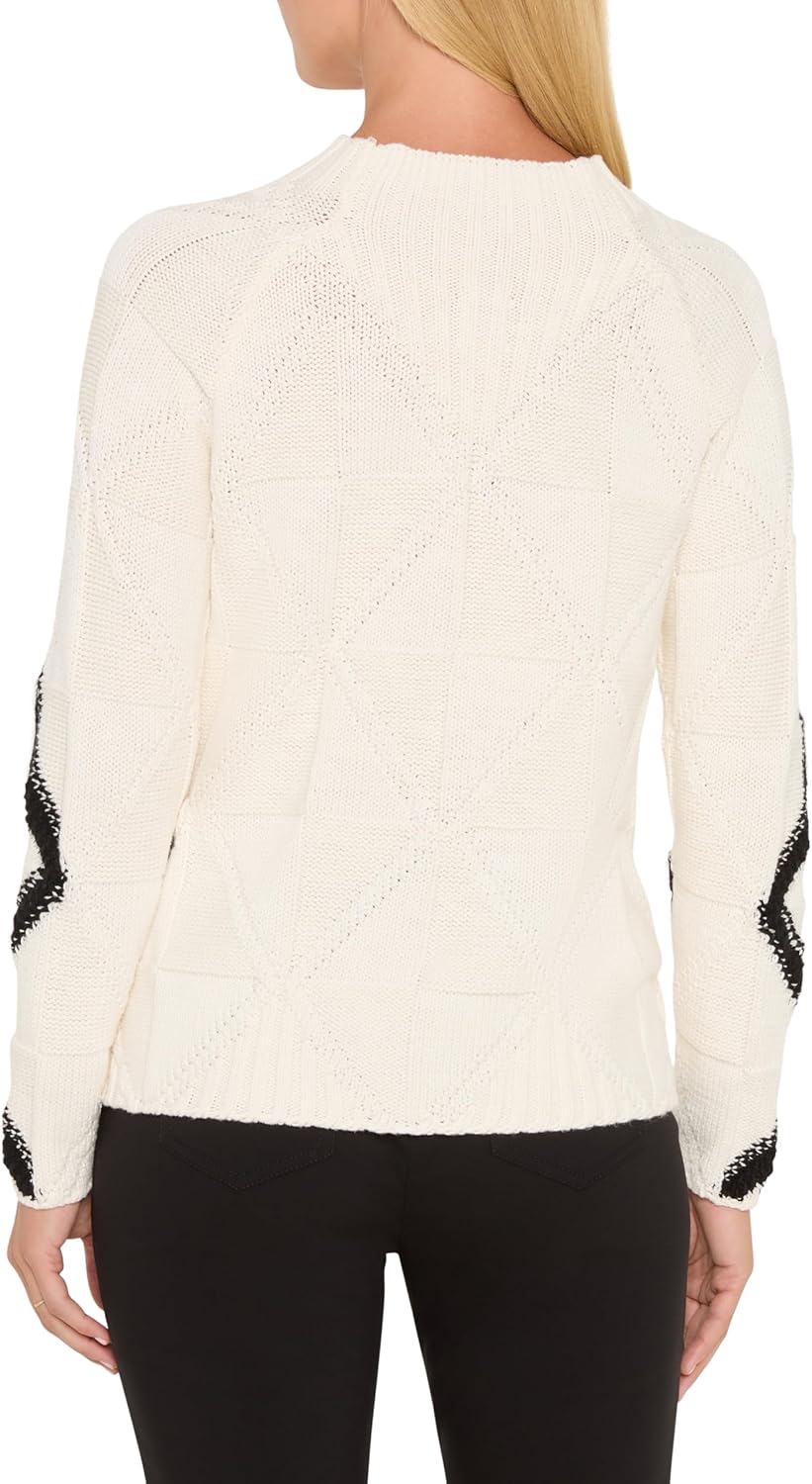 NIC+Zoe Women's Dashing Diamonds Sweater