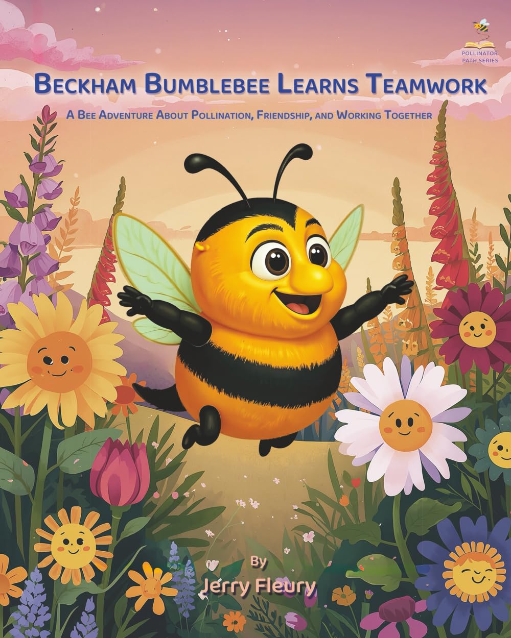 Beckham Bumblebee Learns Teamwork: A Bee Adventure About Pollination, Friendship, and Working Together (Pollinator Path Series)      Paperback – March 7, 2026