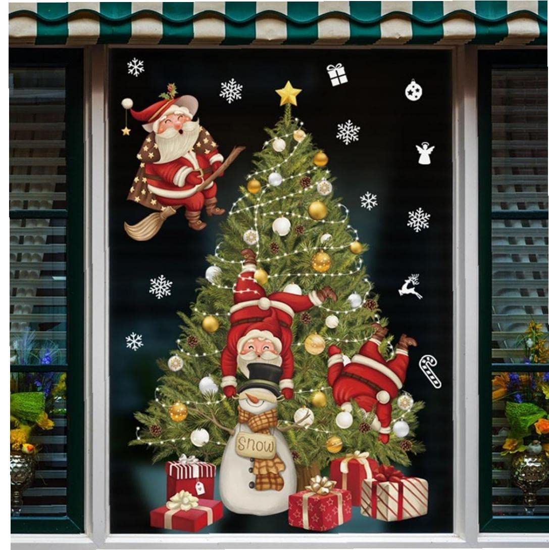 Amazon | クリスマス プレゼント サンタ 新年 ステッカー クリスマス