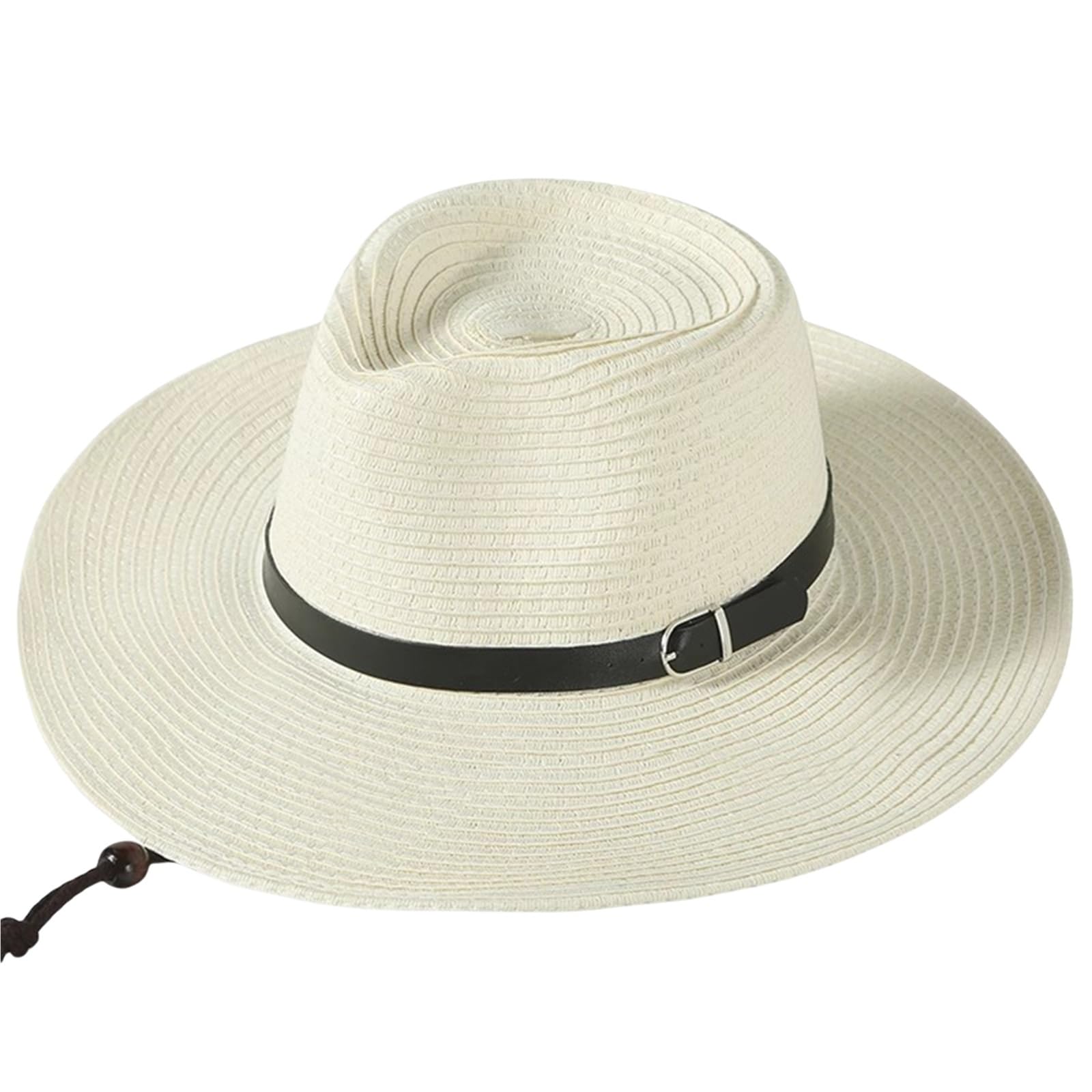Sombrero Paja Sombrero de Paja Gran tamaño XXL for Hombres y Mujeres con Cabeza Grande, ala Ancha, protección UV, Fedora Verano for Playa Panamá