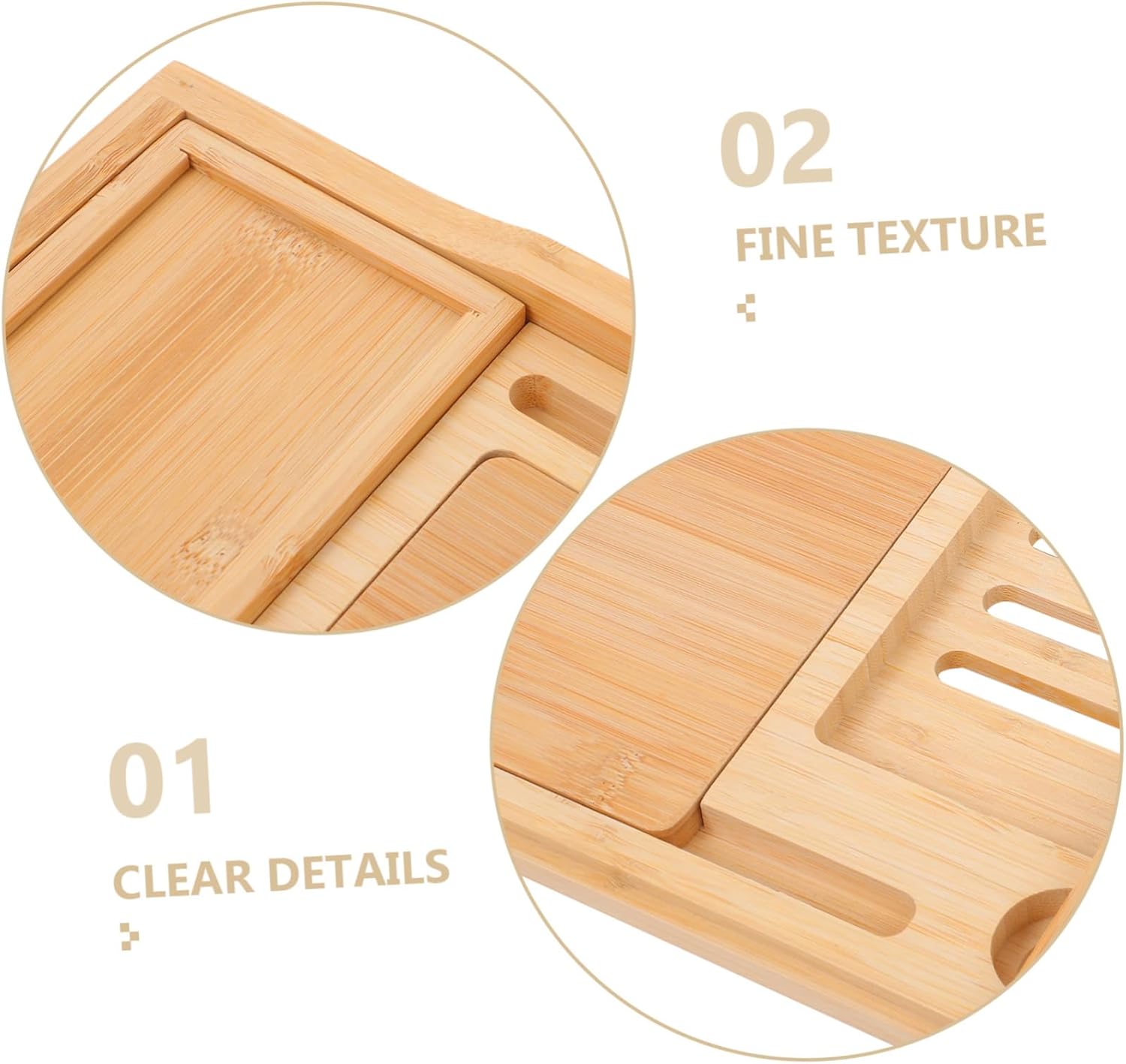 OUNONA Multi-Function Bathtub Tray Phone Holder Adjustable Bath Organizer for Stylish Bathroom Storage and Decor Extendable Bath Tub Rack for Relaxation