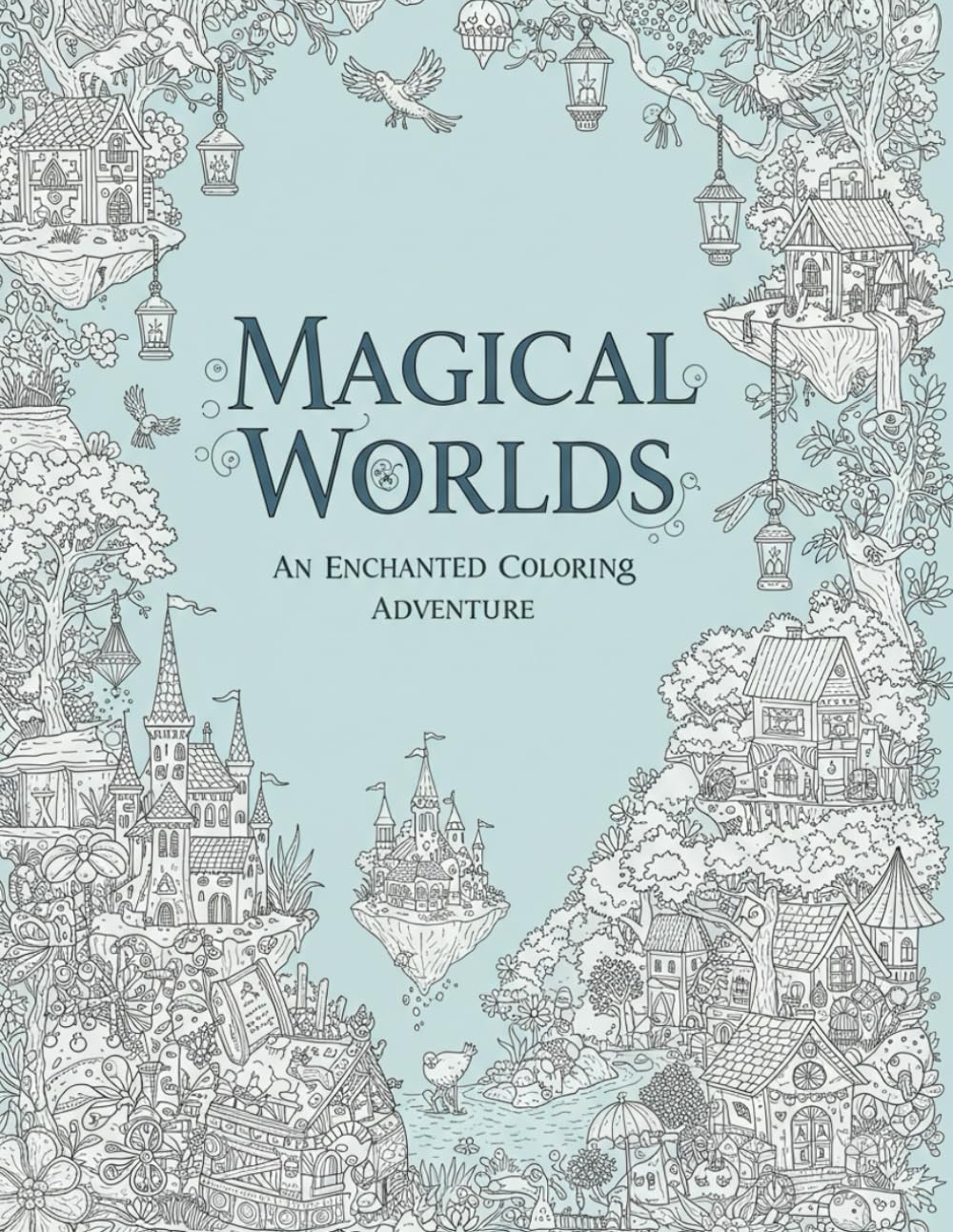 Fantasy Worlds Unleashed: An Epic Coloring Adventure