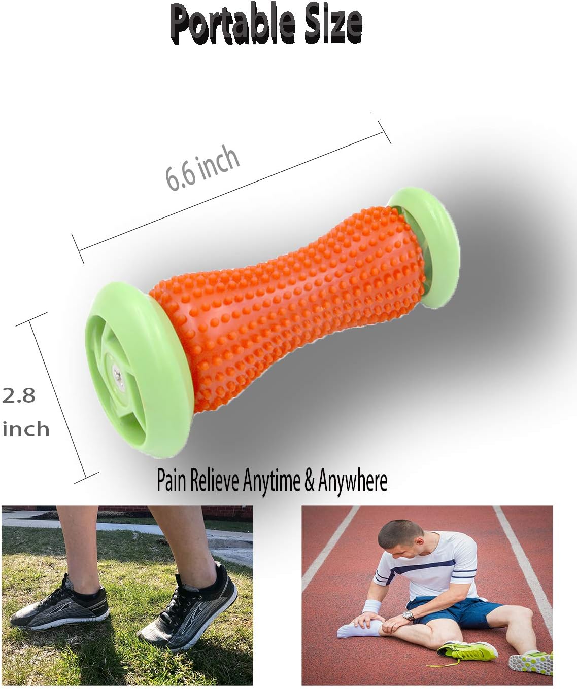 ChiFIT Reflexology Foot Massager Tool, Plantar Fasciitis Relieve Diabetic Neuropathy ,Acupressure Trigger Point Therapy , Heel Arch Arthritis : Health & Household