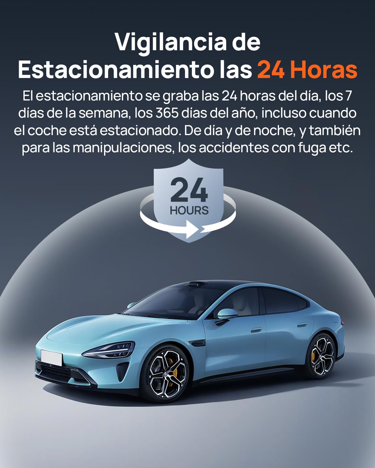 70mai Hardwire Kit UP03, 10ft Mini USB Car Dash Cams, 24 Horas de vigilancia de estacionamiento Fuente de alimentación Dash CAM Omni, M500