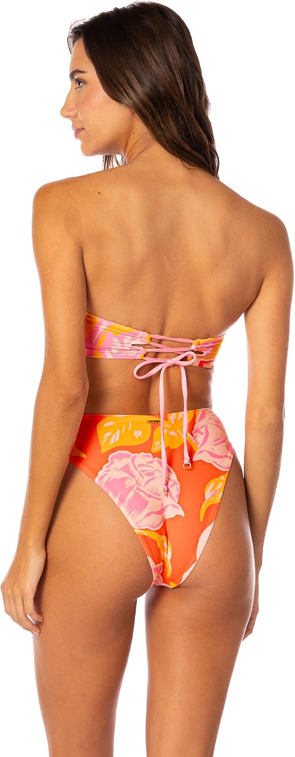 Maaji 2925 HIGH Rise Classic Cheeky Cut Women Bottom Swimwear