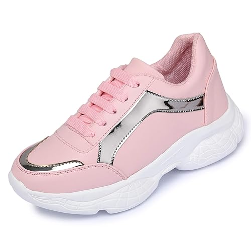 D-SNEAKERZ Shoes for Women Girls Latest Light Weight Casual Use Sneaker Shoes for Girls Stylish New Model (7016)