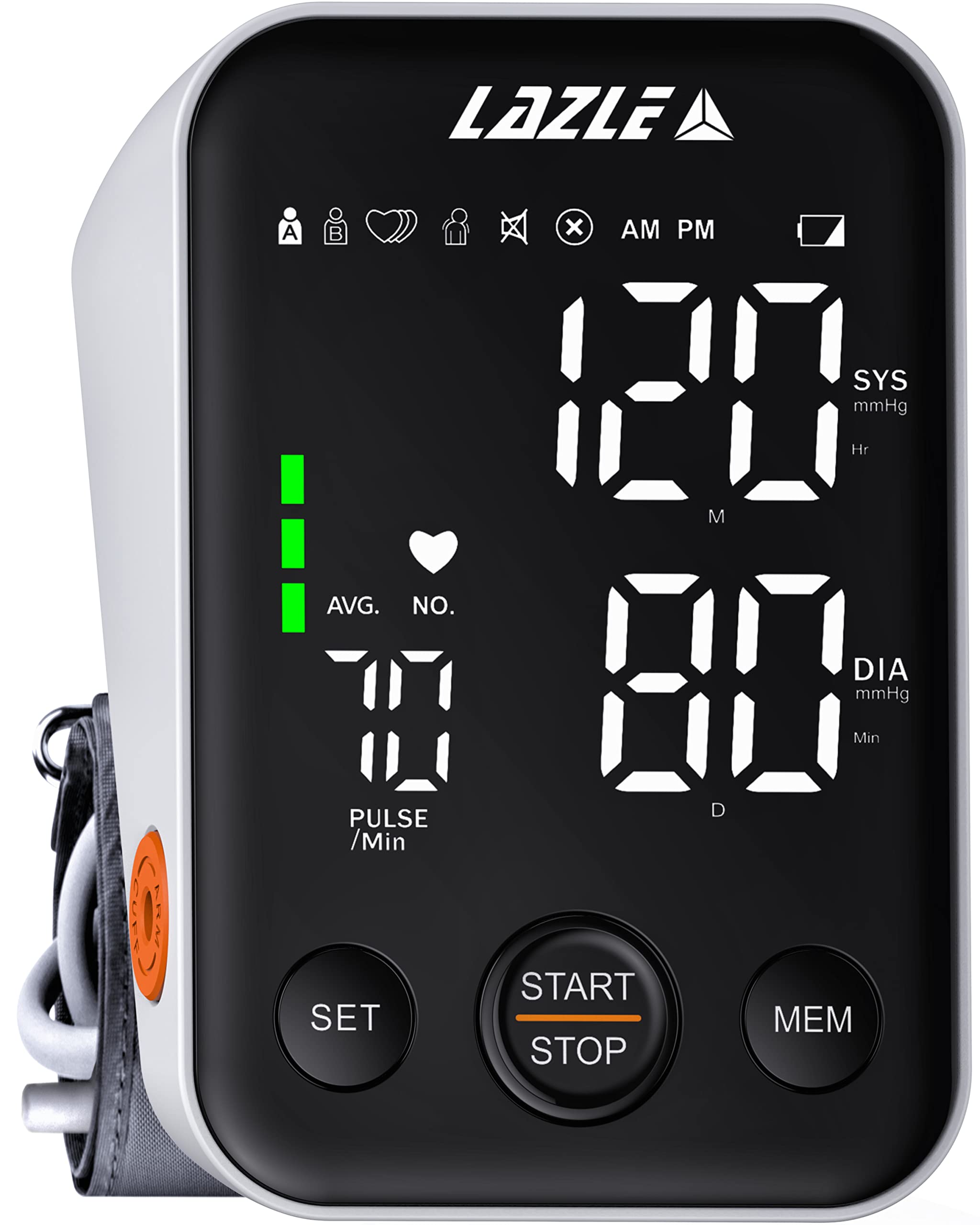 Buy 2022 Blood Pressure Monitor Automatic Upper Arm Machine 240 Sets