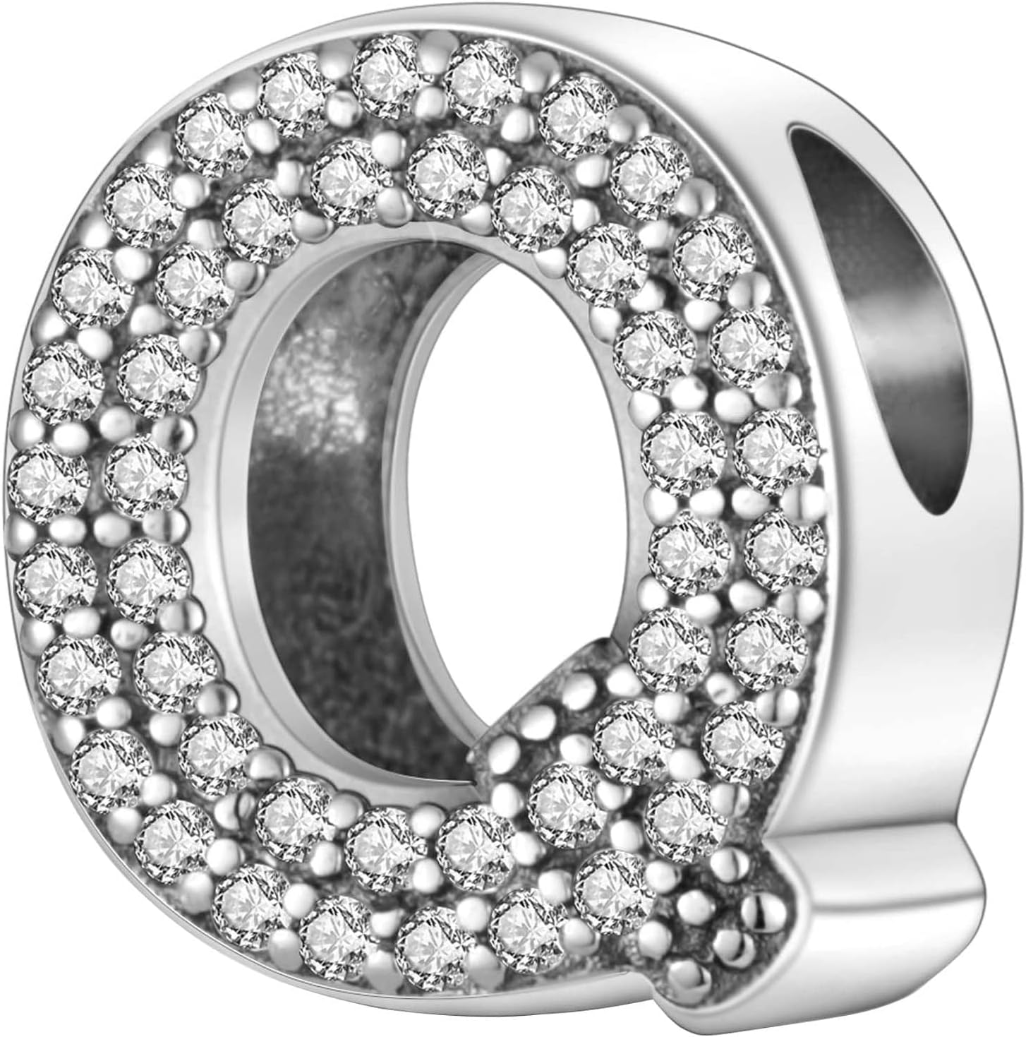 Pandora Charm Pendente Alfabeto Con Lettera O 782468C01 - Foto 2