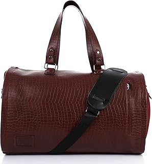 CROSSLAND Multifunctional Convertible Garment Duffel Bag Suit Storage Bag With Shoe Pouch Large Capacity Carry On Luggage For Travel