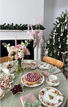 Royal Albert Old Country Roses Christmas Tree Place Setting, 5-Piece