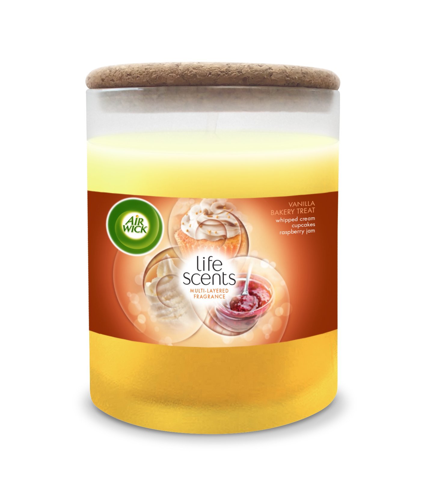 Airwick Life Scents 26050 Duftkerze, Vanille, 185 g Küche, Haushalt & Wohnen