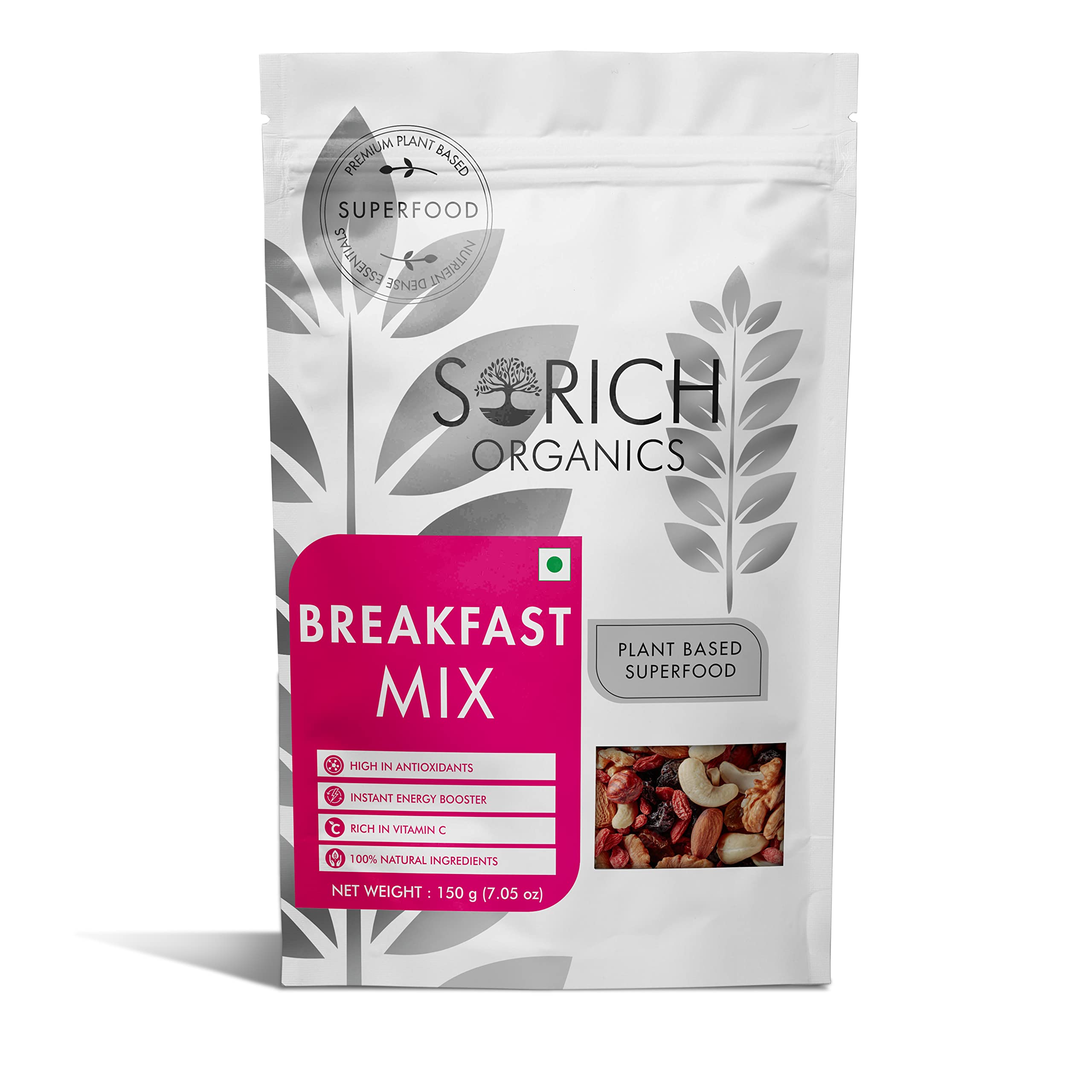 See full amazon price history chart for Sorich Organics Breakfast Mix - 150 Gm - Roasted (Almond, Cashew, Pista, soyanuts) Dehydrated (Cranberry, Blueberry, Strawberry) & Many More | Rich in Protein | Dry Fruits Sorich Organics Breakfast Mix - 150 Gm - Roasted (Almond, Cashew, Pista, soyanuts) Dehydrated (Cranberry, Blueberry, Strawberry) & Many More | Rich in Protein | Dry Fruits (B09Y97XFD2) Amazon Price History, Amazon Price Tracker
