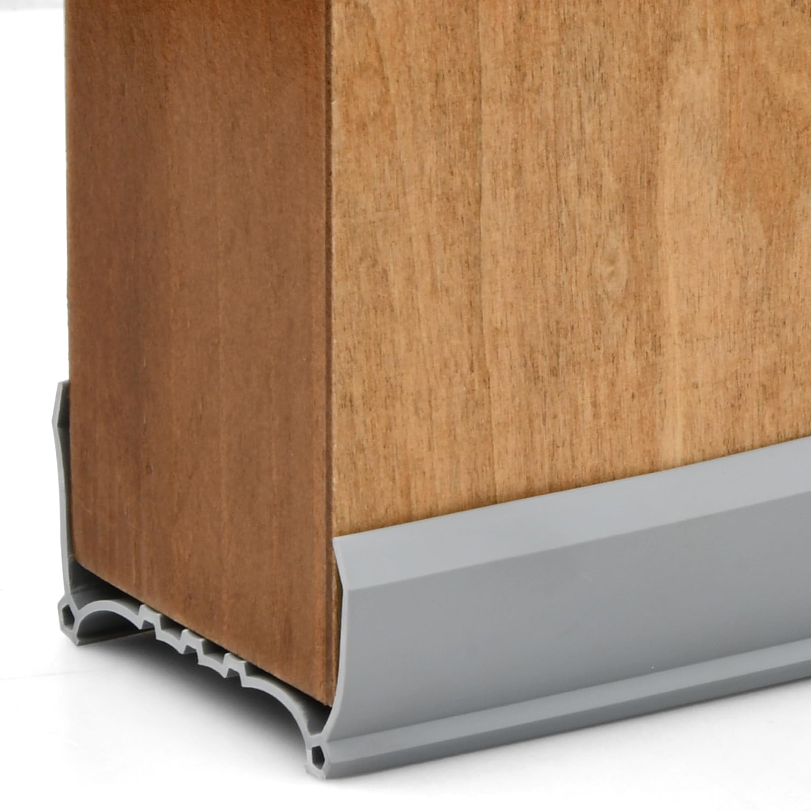 1 Pieza Burlete Puerta Entrada, 96cm Burlete Puerta, Bajo Puerta Bichos, Burlete Bajo Puerta, a Prueba de Viento y Polvo, Apta para Todas Las Puertas Interiores, Gris