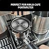 Pantalla de Disco de Espresso y Embudo de Portafiltro, Tabletas de Limpieza, Disco para Accesorios Ninja Luxe Cafe, Pantalla de Filtro de Portafiltro 53.3mm y Embudo Dosificador de Plástico de Repuesto para ES501 ES601 3