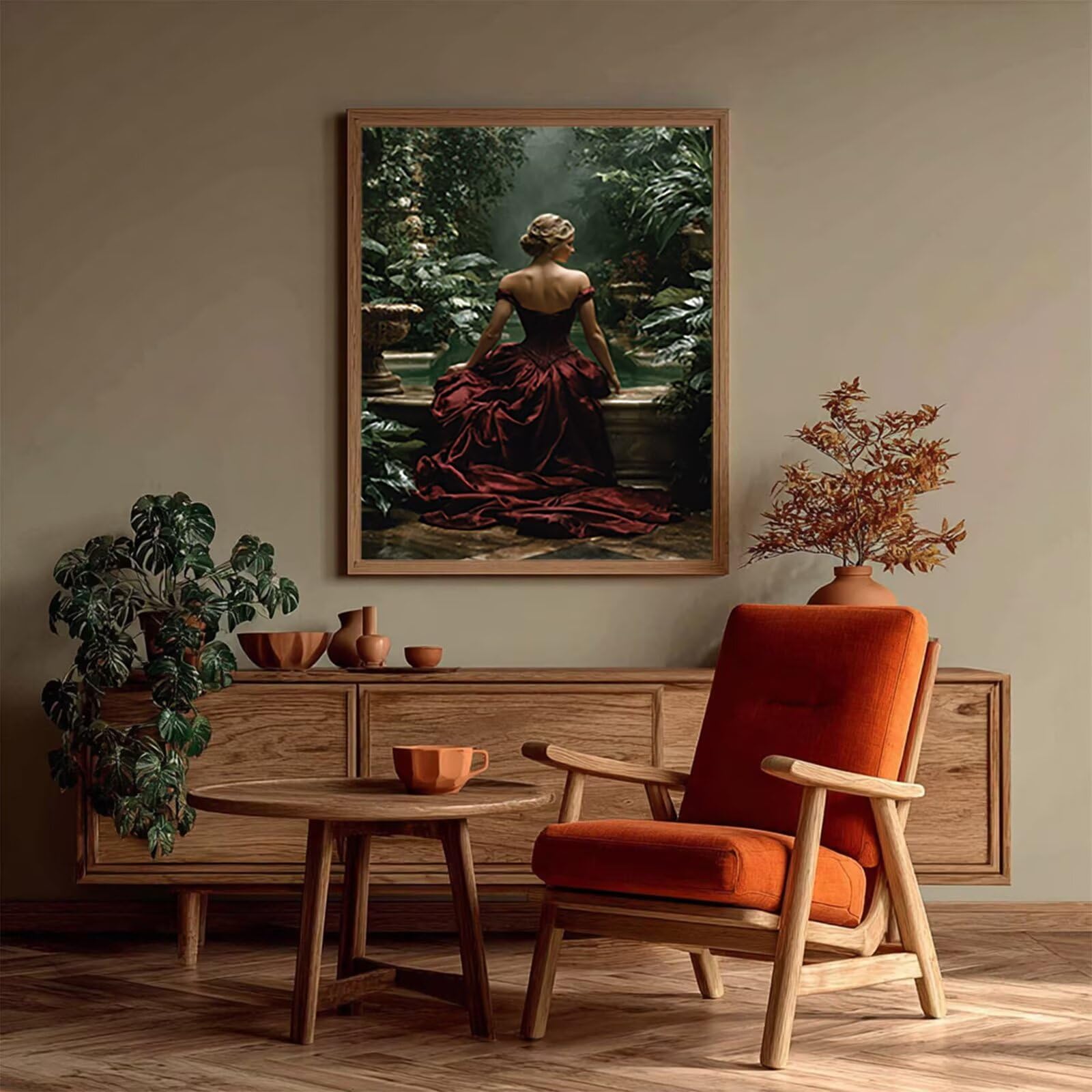 Diamentowe malowanie kobieta, DIY diamentowe malowanie dorosłe roślina, 5D DIY Dorośli rysunki z diamentami, zestawy do samodzielnego haftu krzyżykowego, zestawy diamentów, dekoracja domu, prezent