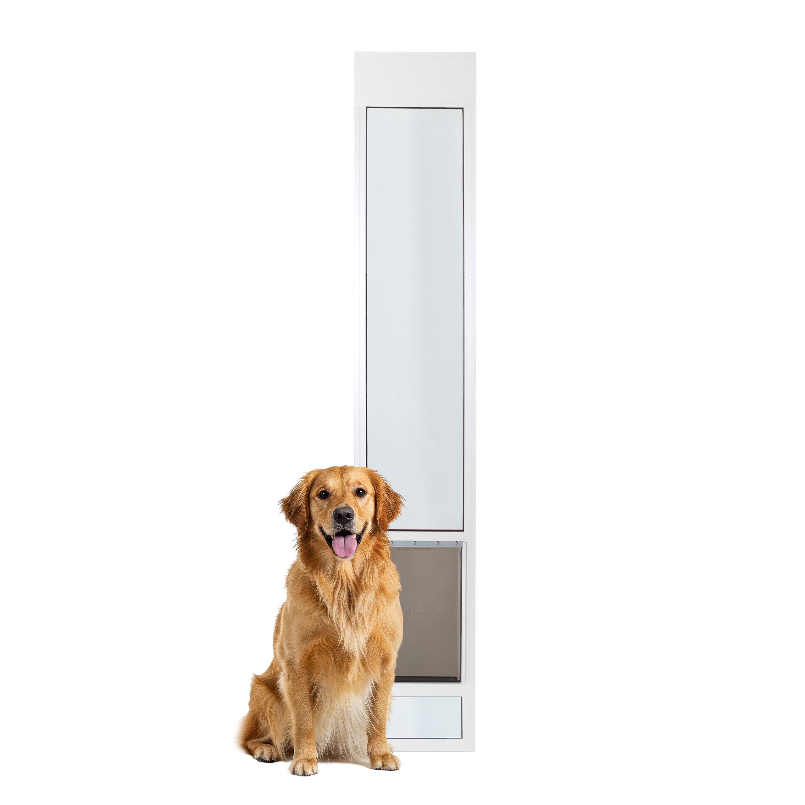 Photo 1 of PetSafe Sliding Glass Pet Door - Large-Tall, White
