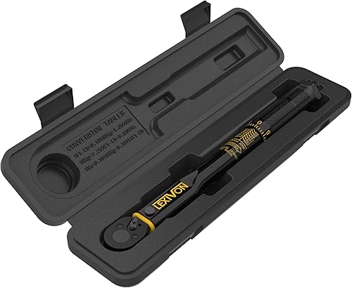 Miniatura 7 de LEXIVON Llave dinamométrica de libra de pulgada con accionamiento de 1/4 pulgadas 20~200 in-lb/2.26~22.6 Nm (LX-181)