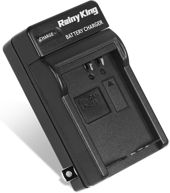 LP-E10 Battery Charger for Canon EOS Rebel T3, T5, T6, T7, Kiss X50, X70, X80, X90, 1100D, 1200D, 1300D(NOT Compatible with T3i T5i T6i T7i)