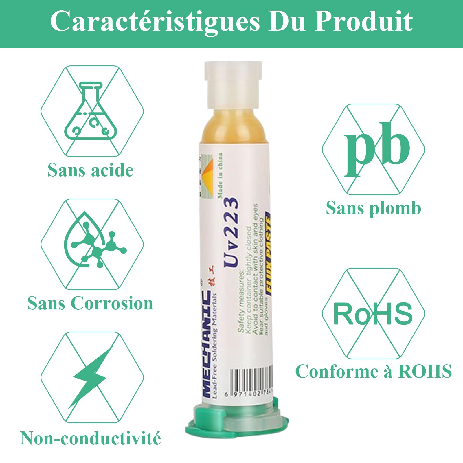 Polvere Saldatura 100g Pasta Saldante 100g - Flusso Per Saldatura Argento Ottone, Per Rame E Alluminio Acido Borico - Foto 9