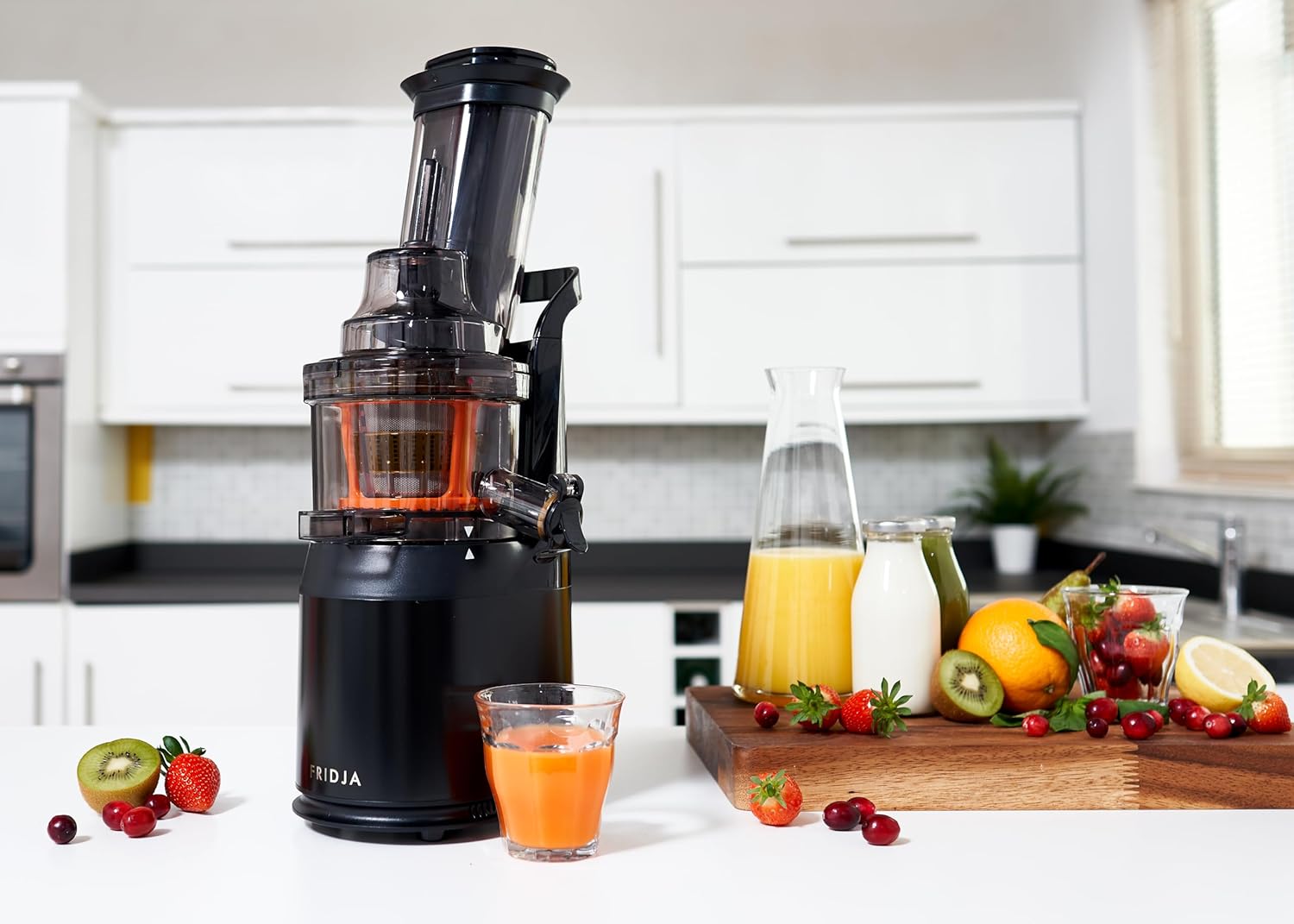 FRIDJA Fridja f1900 Cold Press Juicer, 240W Masticating Slow Juicer with 78mm (3”) BPA-Fr… thumbnail 10