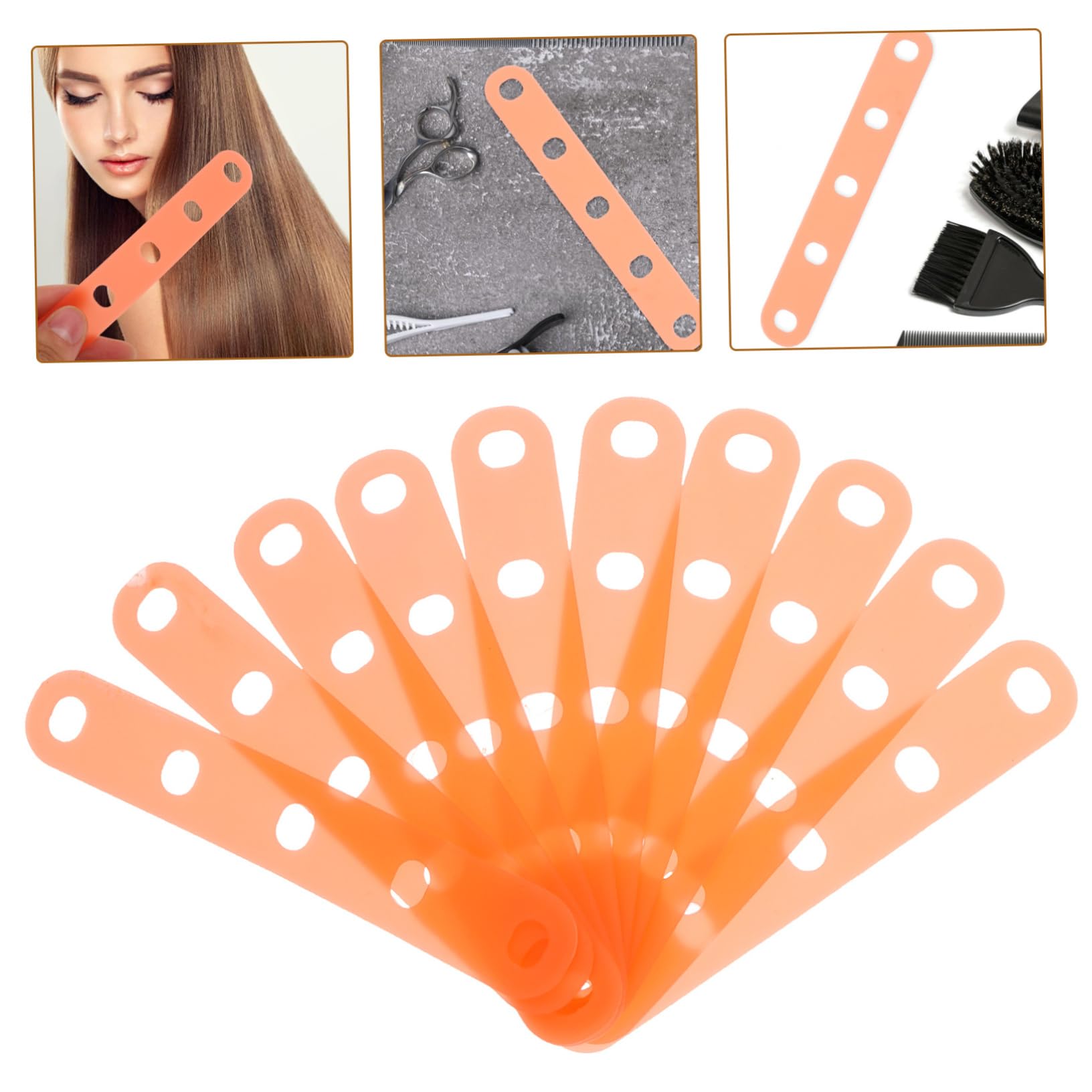 SOESFOUFU Hair Roller Bands 20pcs Perm Rods Bands for Hair Curling Perm Rods for Women