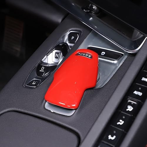 Miniatura 4 de Cubierta protectora de botón para motor de automóvil para Chevrolet C8 Corvette Accessories Stingray Z06 2020-2023 (rojo UV)