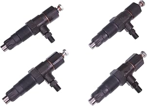 4PCS Fuel Injectors Z-5-15300-039-1 5153000391 5-15300039-1 Compatible with Isuzu C240 Engine TCM Forklift
