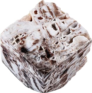 mookaitedecor Natural Sphalerite Crystal Geode Cube Specimen for Reiki Healing Home Decor, Raw Stone Aromatherapy Essential Oils Diffuser