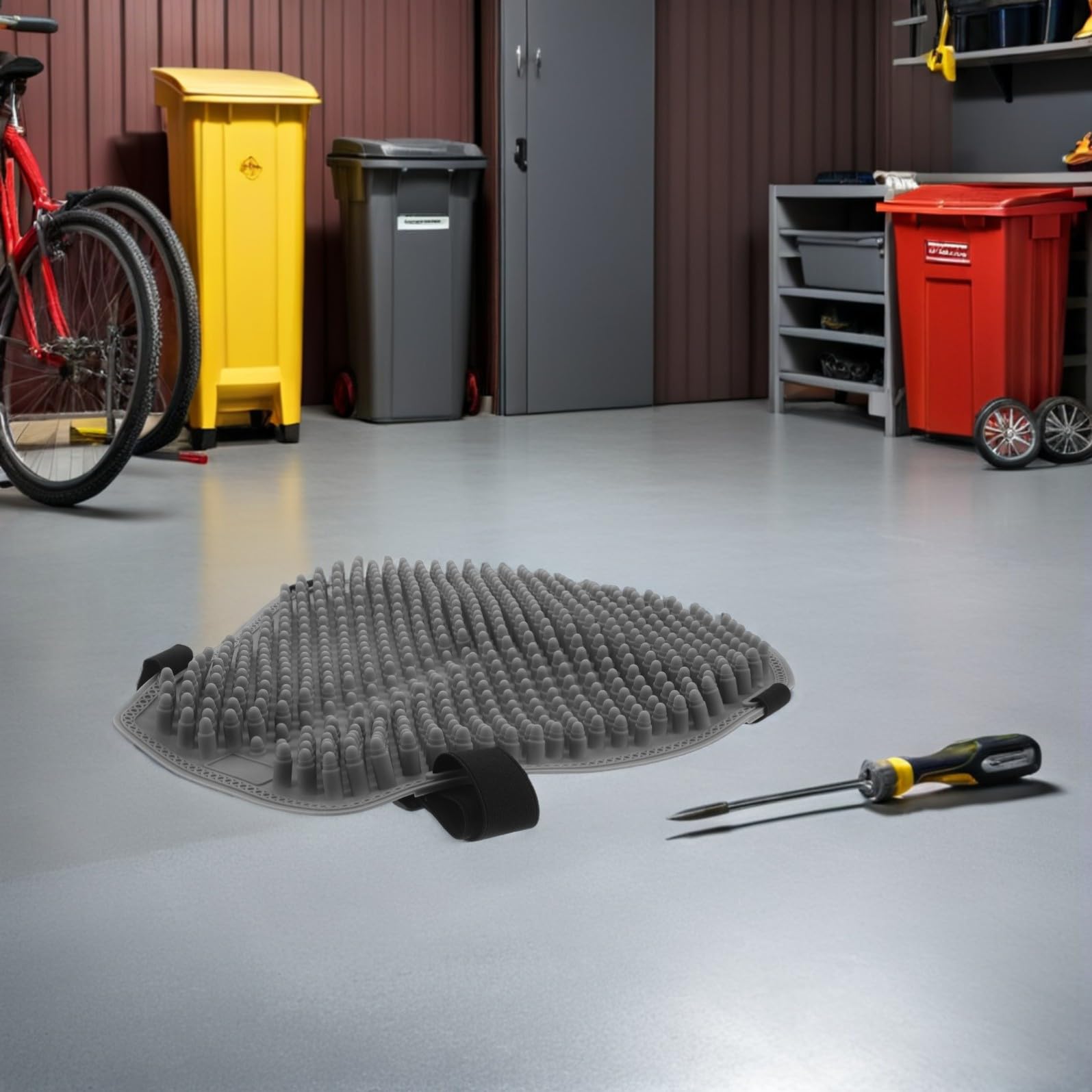 Coprisella in Silicone Traspirante per Moto Cuscino Sedile Antiscivolo in Gel Ammortizzazione Ergonomica e Protezione Solare per Viaggi Lunghi e Guida Confortevole