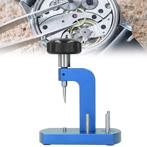 Abridor de caja trasera de reloj, juego de prensa de reloj de caja trasera, kit de reparación de reloj trasero de reloj, abridor de caja inferior de