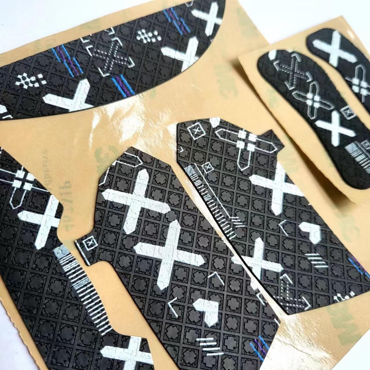 LZYDD Mouse Anti-Slip Grip Tape Compatible with Razer Viper V2 Pro Gaming Mouse (Viper V2 Pro White in Black)