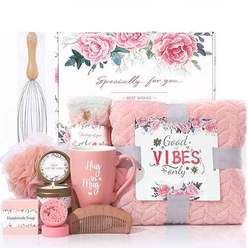 Solemon Gift Baskets for Women - Care Package for Women,