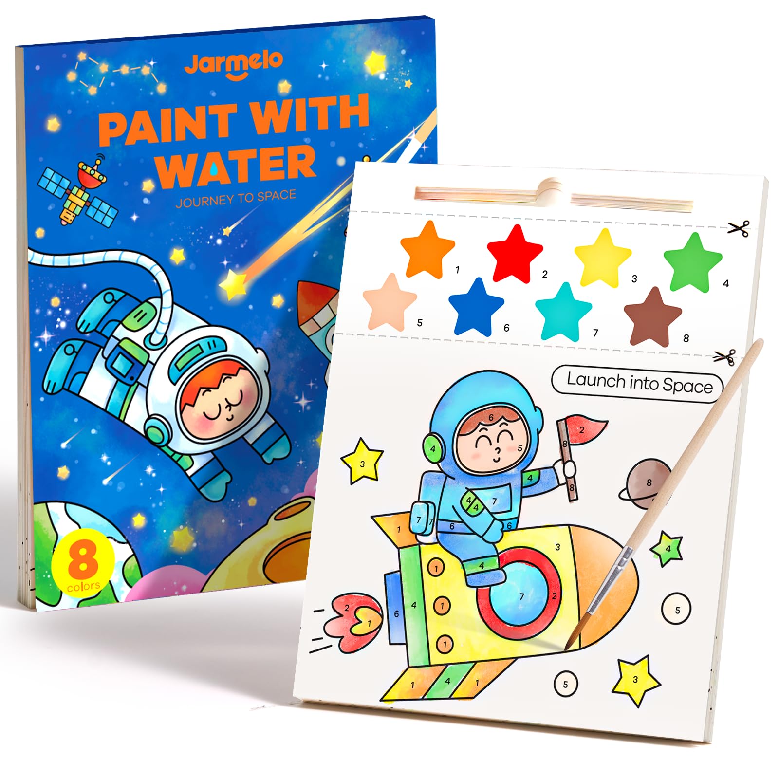 Toddler Dinosaur Paint with Water Books - Mess-Free Fun -7