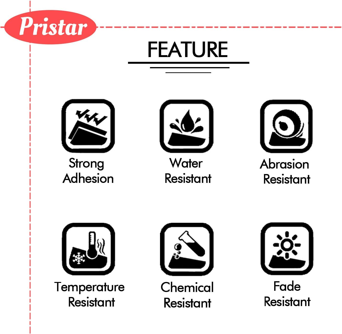 New Product Pristar Compatible Label Tape Replacement for M21-750-595 High Adhesion Vinyl 0.75 in Labels Tape 3/4 x 21' Work for Handheld Label Printer, Black on White, 2 Pack Exclusive Special Pristar Compatible Label Tape Replacement for M21-750-595 High Adhesion Vinyl 0.75 in Labels Tape 3/4 x 21' Work for Handheld Label Printer, Black on White, 2 Pack