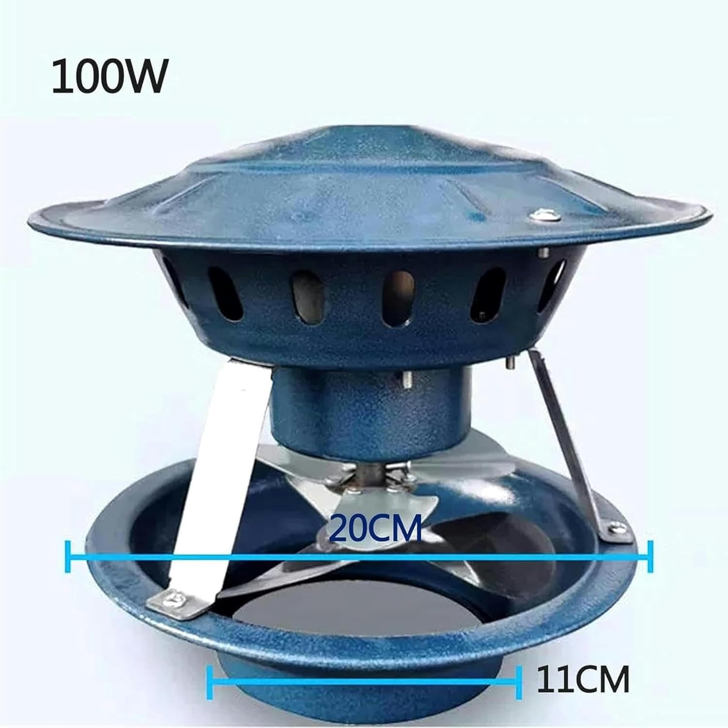 Household Chimney Induced Draft Fan, Fireplace Exhaust Fan, Flue Fan, Exhaust Fan Smoke Machine Dust Chimney Induced Draft 100W Ventilation~/