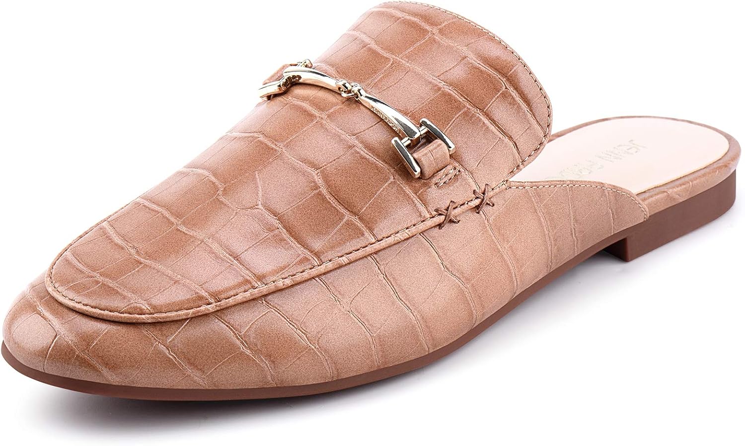 JENN ARDOR Mules for Women Flats Backless Loafers Shoes Slip On Slippers Pointed Toe Low Heel Work Slides Womens Mules Casual Shoes - Image 4