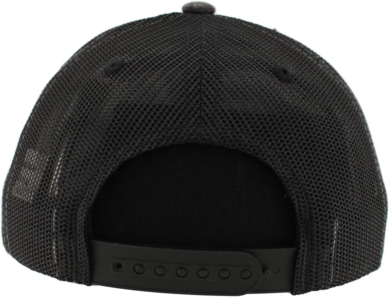 ZHATS Standard NCAA Officially Licensed Trucker Hat Carson Patch Defer Black, One Size - Image 4