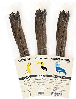 Native Vanilla – Vanilla S ler Pack – 30 Premium Whole Pods of Bourbon ~ Gourmet - Compare price