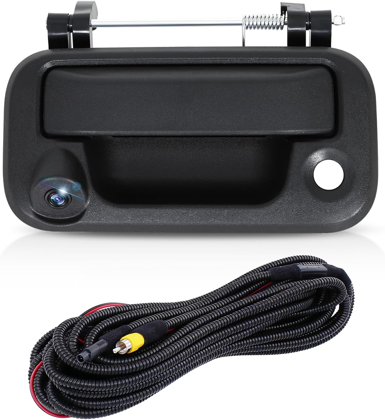 Tailgate Handle Backup Camera Compatible with Ford F-150 2004-2014, Tailgate Rear View Camera with 170° Viewing Angle Compatible with Ford F250 F350 F450 F550 2008-2016